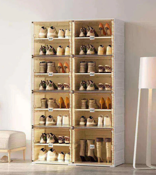 👟Smart Foldable Shoe Rack Shelf - 8 Layer |🔥 (BUY 1 GET 1 FREE)🔥