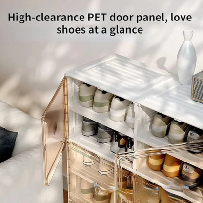 👟Smart Foldable Shoe Rack Shelf - 8 Layer |🔥 (BUY 1 GET 1 FREE)🔥