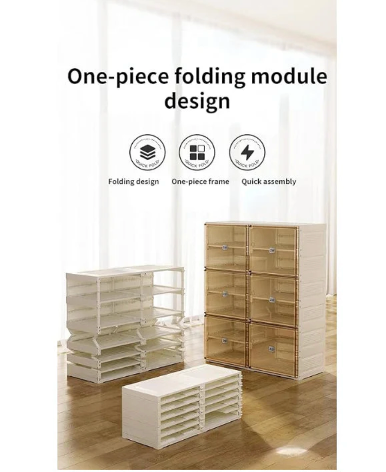 👟Smart Foldable Shoe Rack Shelf - 8 Layer |🔥 (BUY 1 GET 1 FREE)🔥